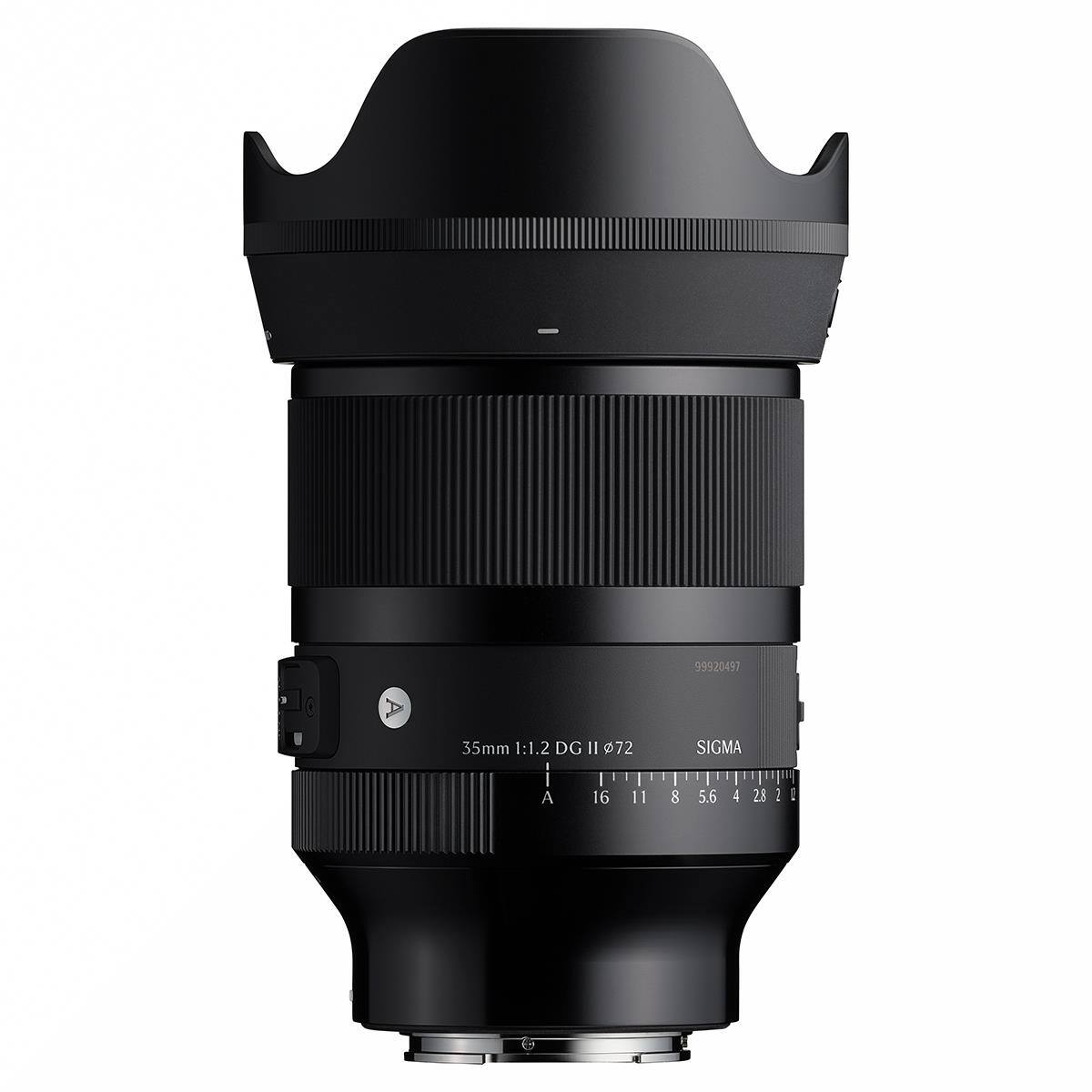 Bundle Sigma 35mm f/1.2 DG II Art Lens for Sony E, with 72mm Filter Kit ...