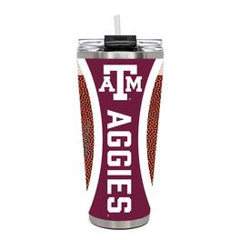 Great American Products - Texas A&M Aggies 32oz. Big Slim Game Ball Travel Tumbler - Brown