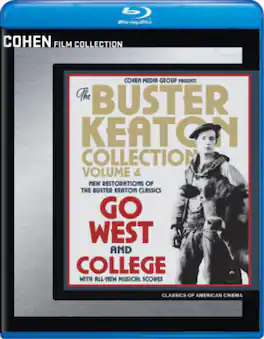 The Buster Keaton Collection: Volume 4 (Go West / College) - BLU-RAY