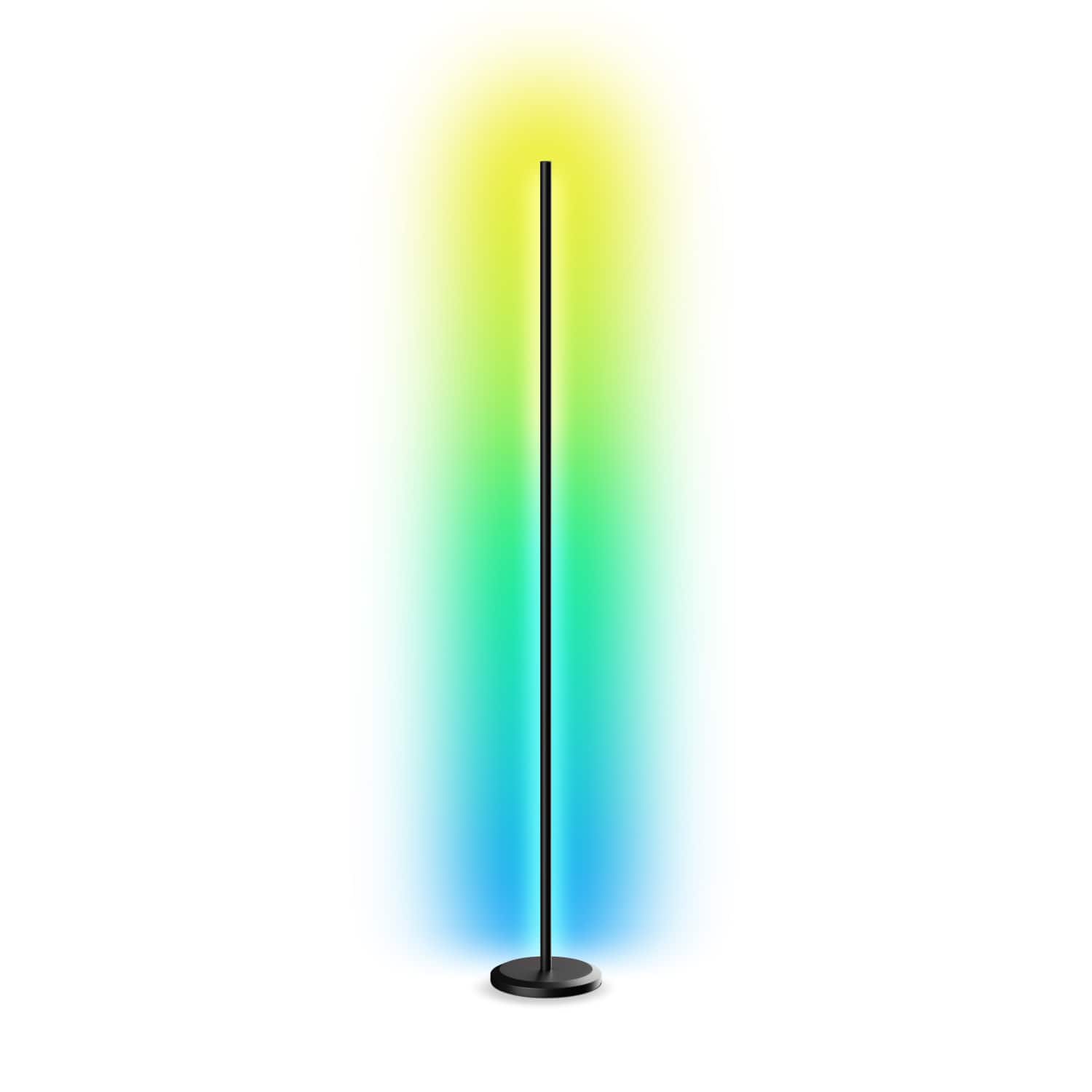 Front. Nanoleaf - Nanoleaf Matter Smart Multicolor Floor Lamp - Multicolor.