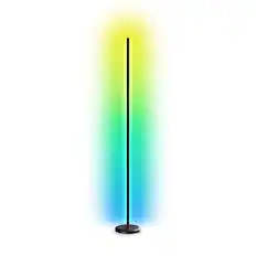 Front. Nanoleaf - Nanoleaf Matter Smart Multicolor Floor Lamp - Multicolor.