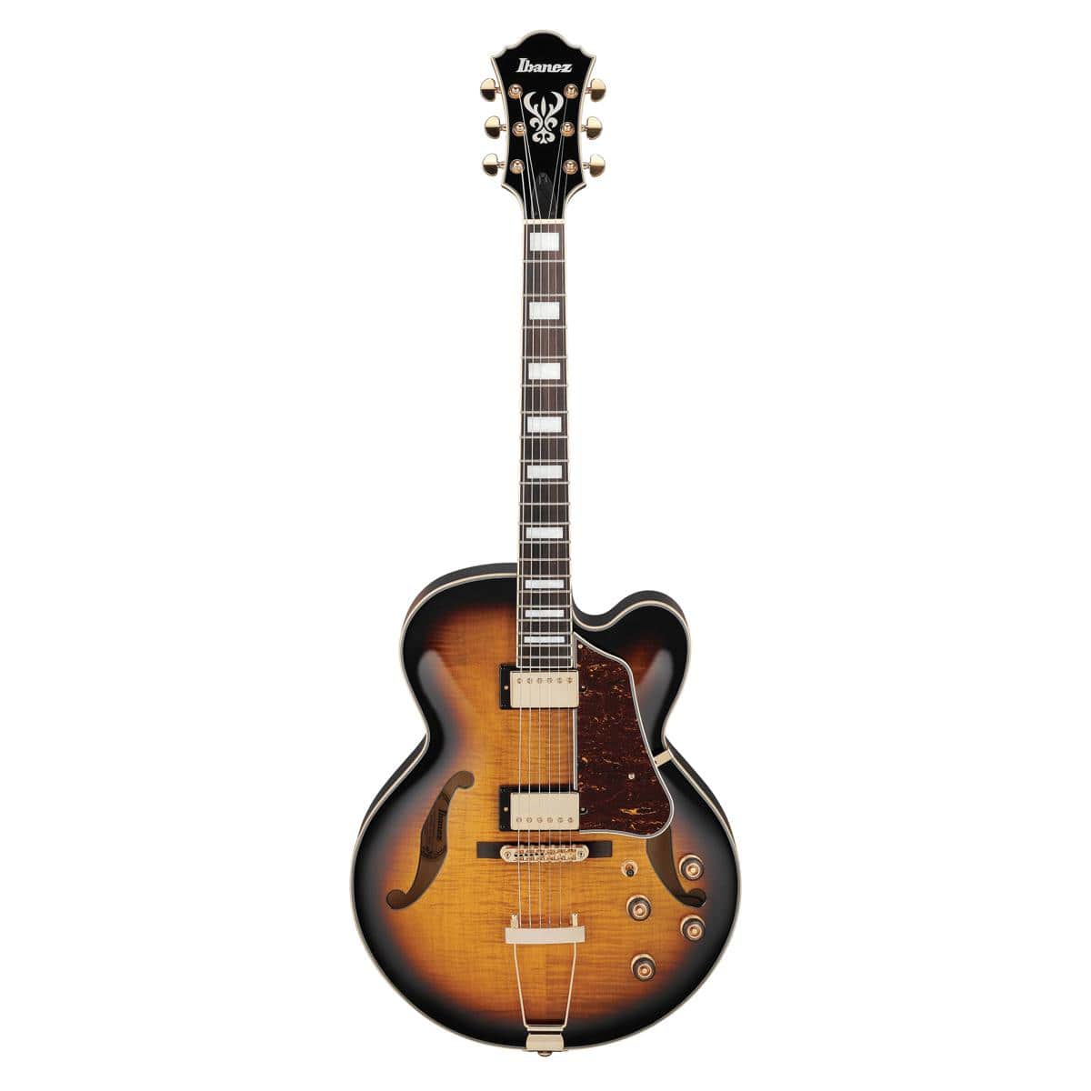 Ibanez - Artcore Expressionist 2018 AF95FM Electric Guitar, Bound Ebony Fingerboard, Antique Yellow Sunburst price history on PriceWatchPro