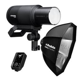 Profoto - Pro-D3 1250W Monolight Bundle w/ 3ft Octa Softbox & Connect Pro for Sony
