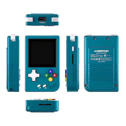 USB/DC
L1 R1
ANBERNIC
MODEL No.RG Nano
BATTERY: 3.7V 2000mAh
LI-PO
MADE IN CHINA
CE
RoHS
The battery may explode if exposed to the fire