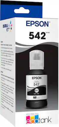 Epson Ecotank 542 Pigment Ink Cartridge (Black)