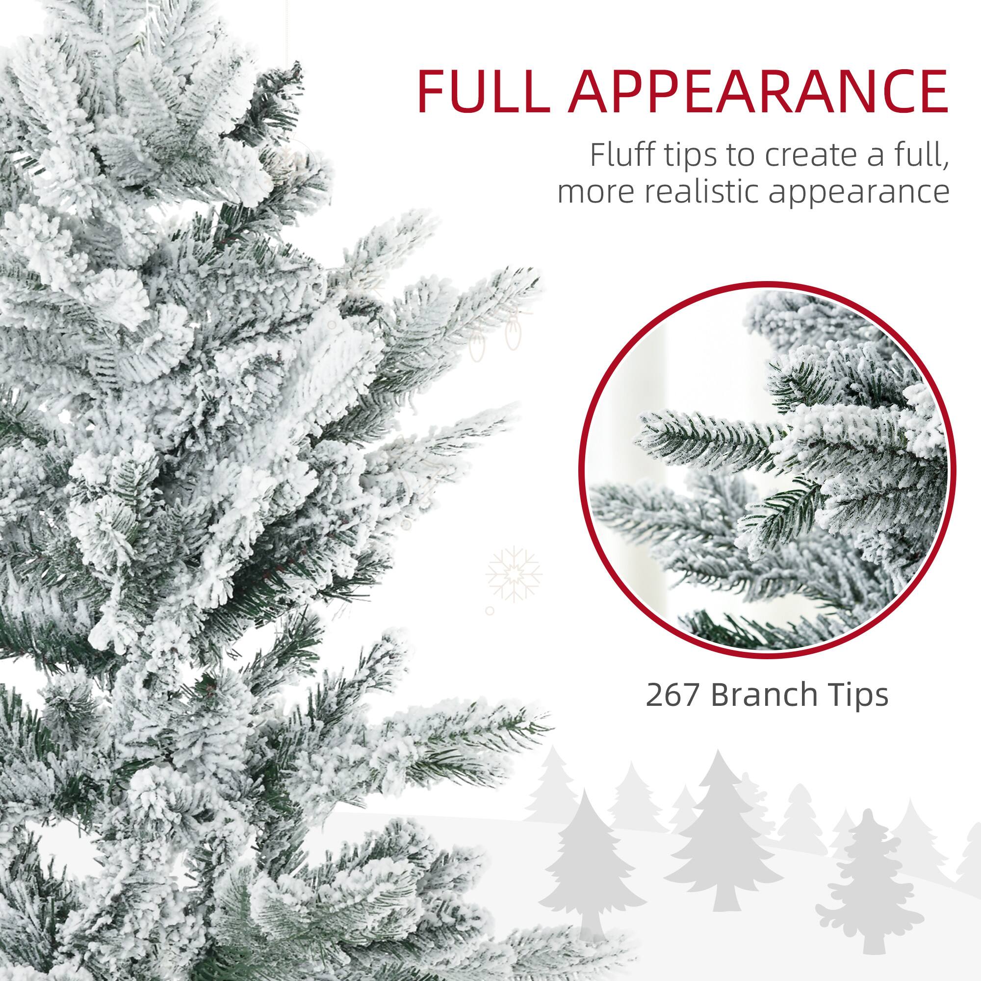 FULL APPEARANCE  
Fluff tips to create a full, more realistic appearance  

267 Branch Tips