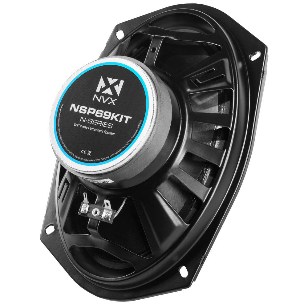 NVX NSP69KIT 6x9" N-SERIES 2-way Component Speaker