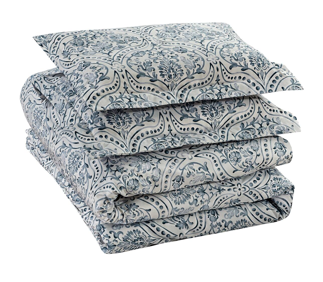 Back. Bibb Home - Bibb Home 4 pc Duvet & Down Alternative Comforter Set - Madison.