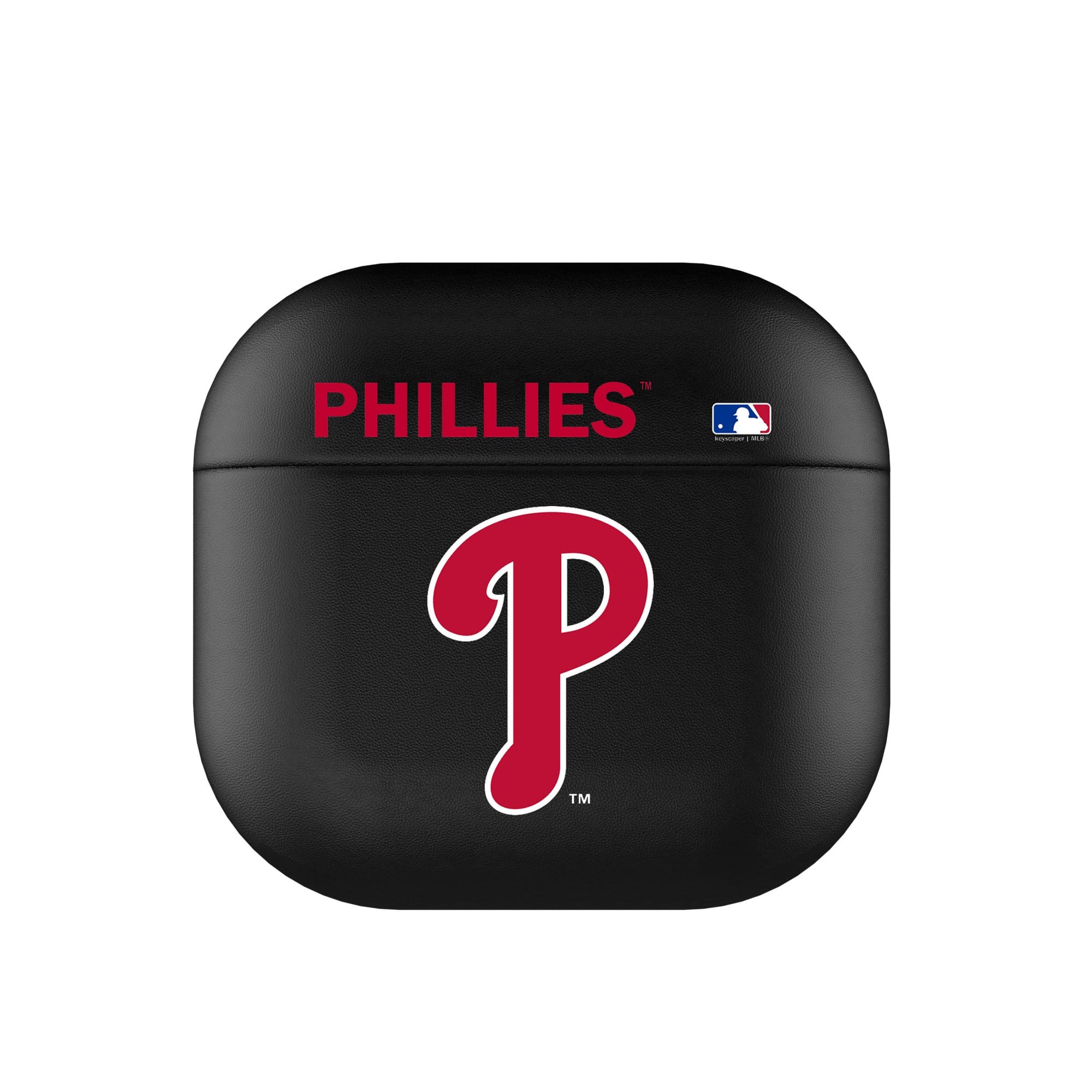 Keyscaper - Philadelphia Phillies Insignia AirPods 4th Generation Case Cover - No Size - Black