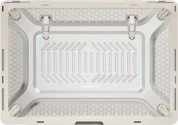 Front. SaharaCase - Raider UltraArmor Case for Apple MacBook Pro 16" M1/M2/M3/M4 (2021-2024) Laptops - Beige Sand.