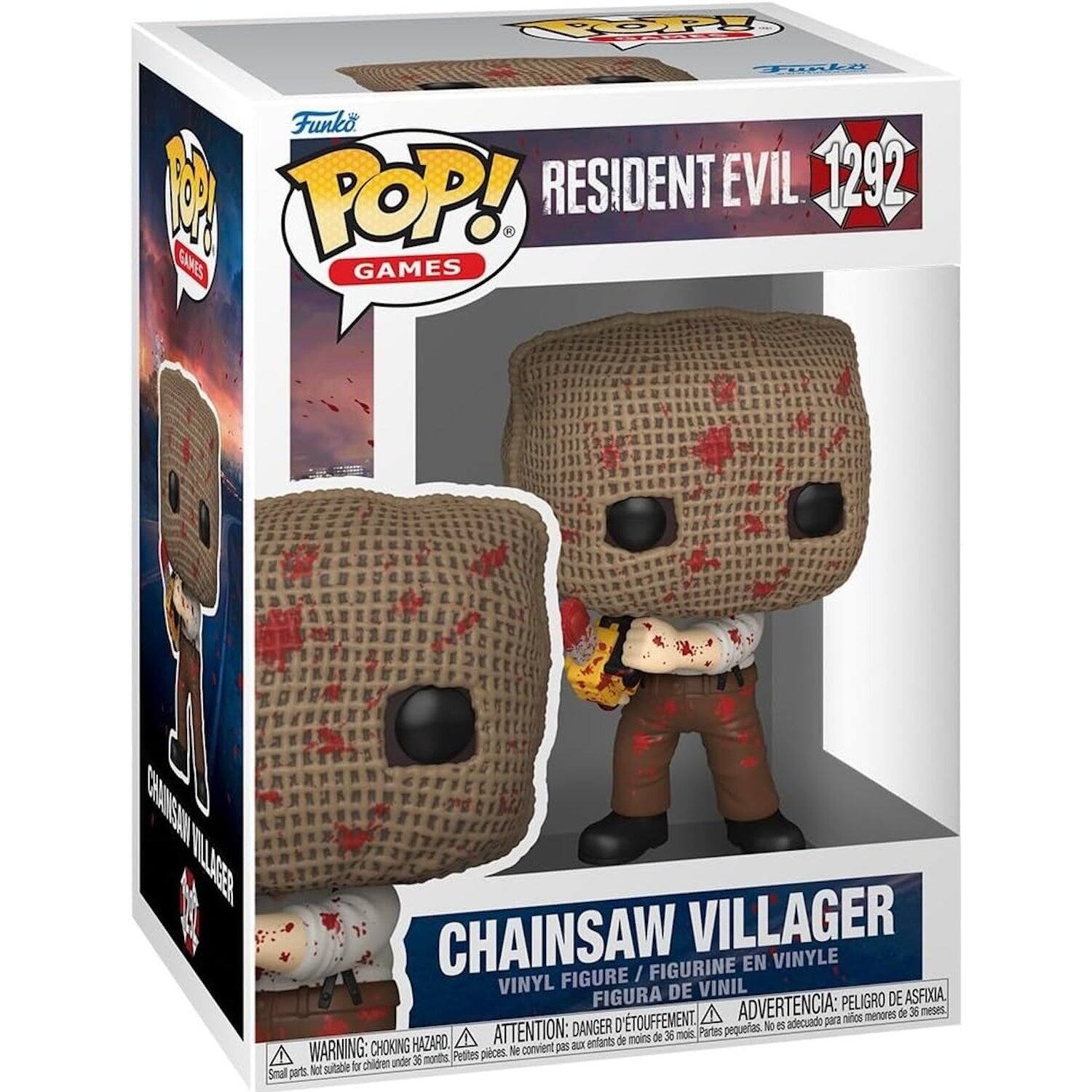 Funko Pop! Games: Resident Evil - Chainsaw Villager Vinyl Figure #1292