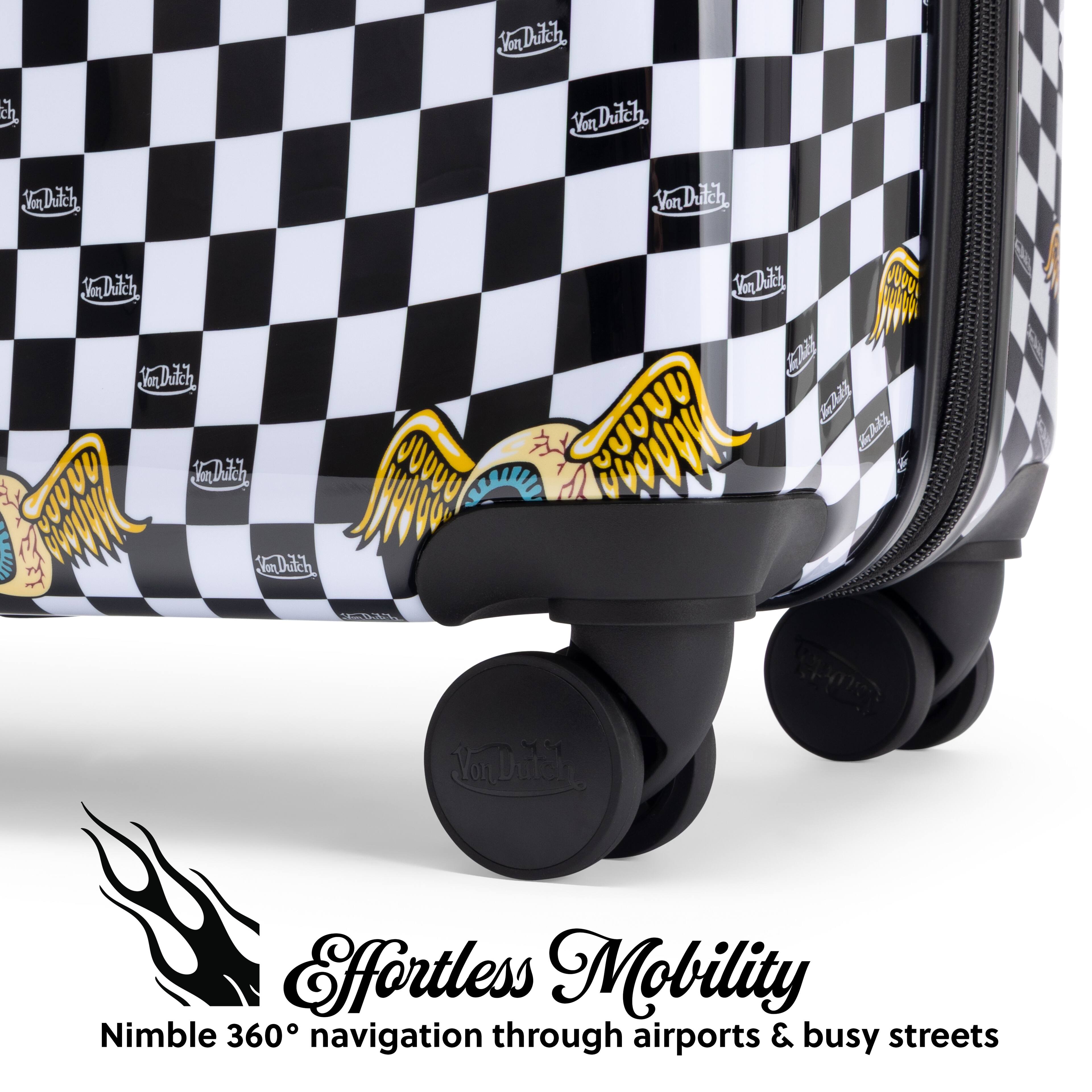 Von Dutch, Effortless Mobility, Nimble 360° navigation through airports & busy streets