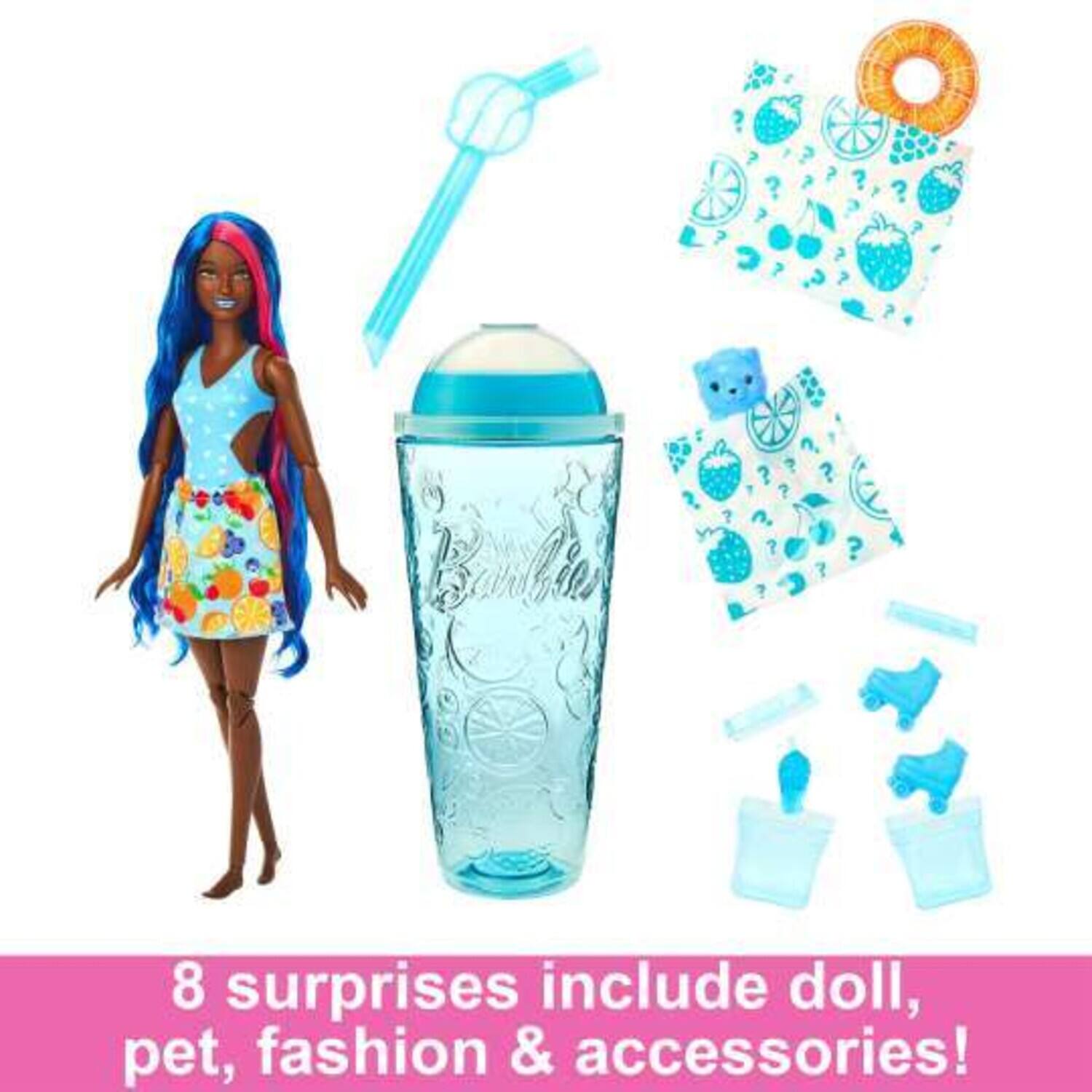 8 surprises include doll, pet, fashion & accessories!