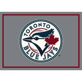 Imperial - Toronto Blue Jays 5'4'' x 7'8'' Spirit Rug - Multicolor