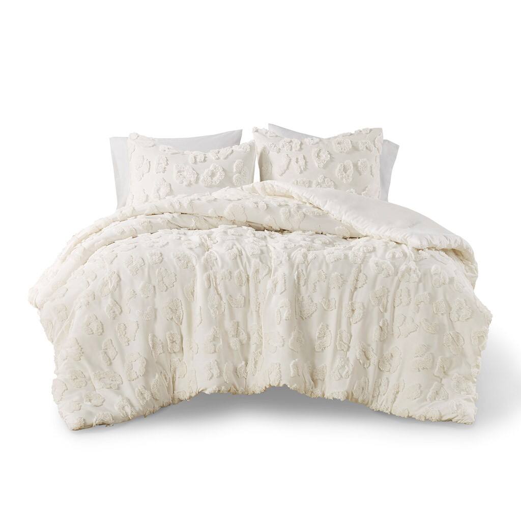 Front. Gracie Mills - Gracie Mills Colton Comforter Set - Off-White.