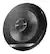 Angle. Pioneer - 6 1/2" 2-way Coaxial Speakers (Pair) - Black.