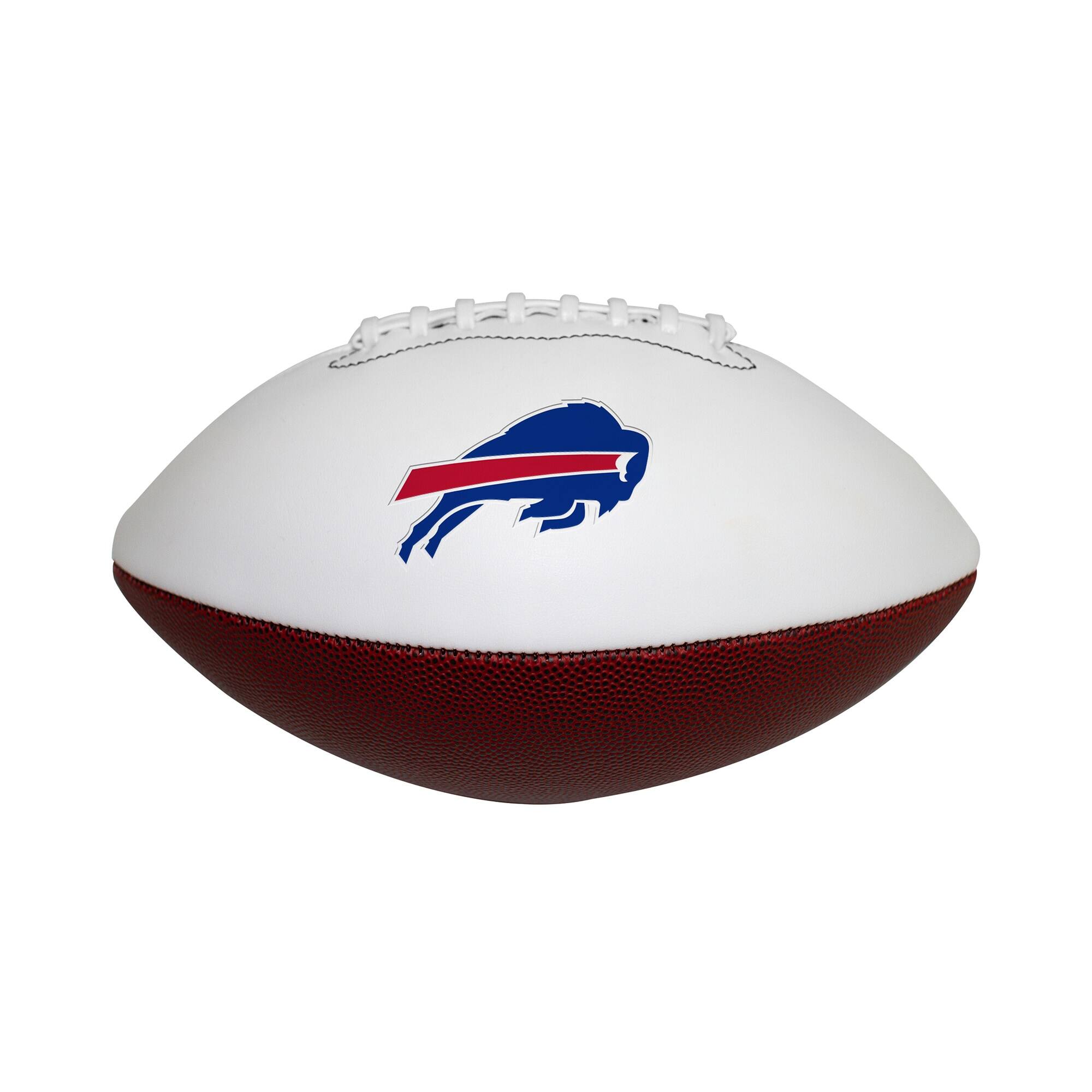 Front. Logo Brands - Buffalo Bills Full Size Autograph Football - Multicolor.