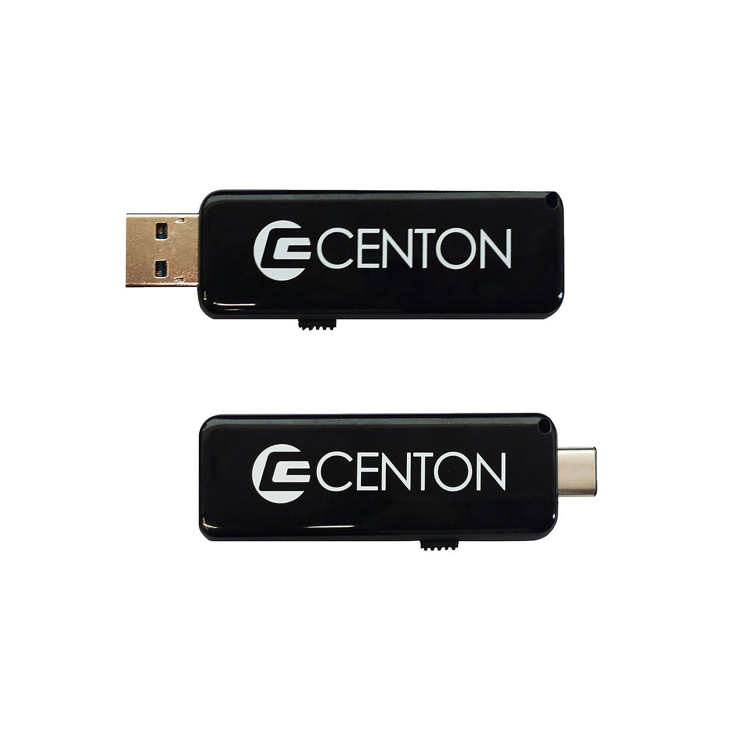 Centon - DataStick OTG USB 3.0 [USB A + USB C] - Black