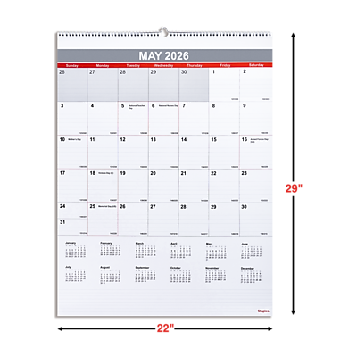 Sure, here is the corrected and grouped text from the image:

---

**MAY 2026**

**26**  
**27**  
**28**  
**29**  
**30**  
**1**  
**2**  
**3**  
**4**  
**5**  
**6**  
**7**  
**8**  
**9**  
**10**  
**11**  
**12**  
**13**  
**14**  
**15**  
**16**  
**17**  
**18**  
**19**  
**20**  
**21**  
**22**  
**23**  
**24**  
**25**  
**26**  
**27**  
**28**  
**29**  
**30**  
**31**

---

**Holidays:**

- **26**  
- **27**  
- **28**  
- **29**  
- **30**  
- **1**  
- **2**  
- **3**  
- **4**  
- **5**  
- **