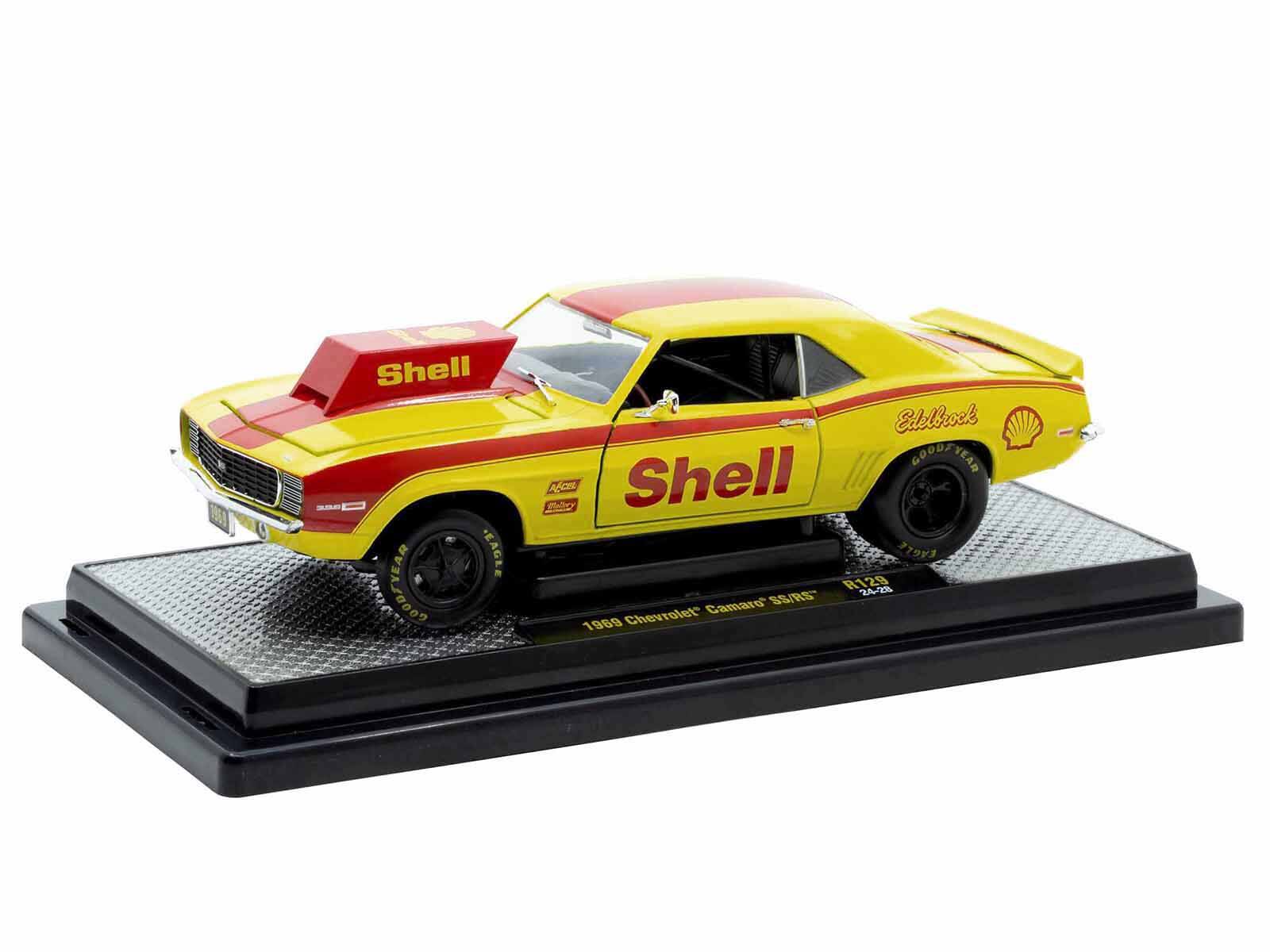 Shell EAGLE ODVEAR Edelbrock GOOD YEAR AAcEs Shell EAGLE R129 2428 Camaro SS/RS 1969 Chevrolet*