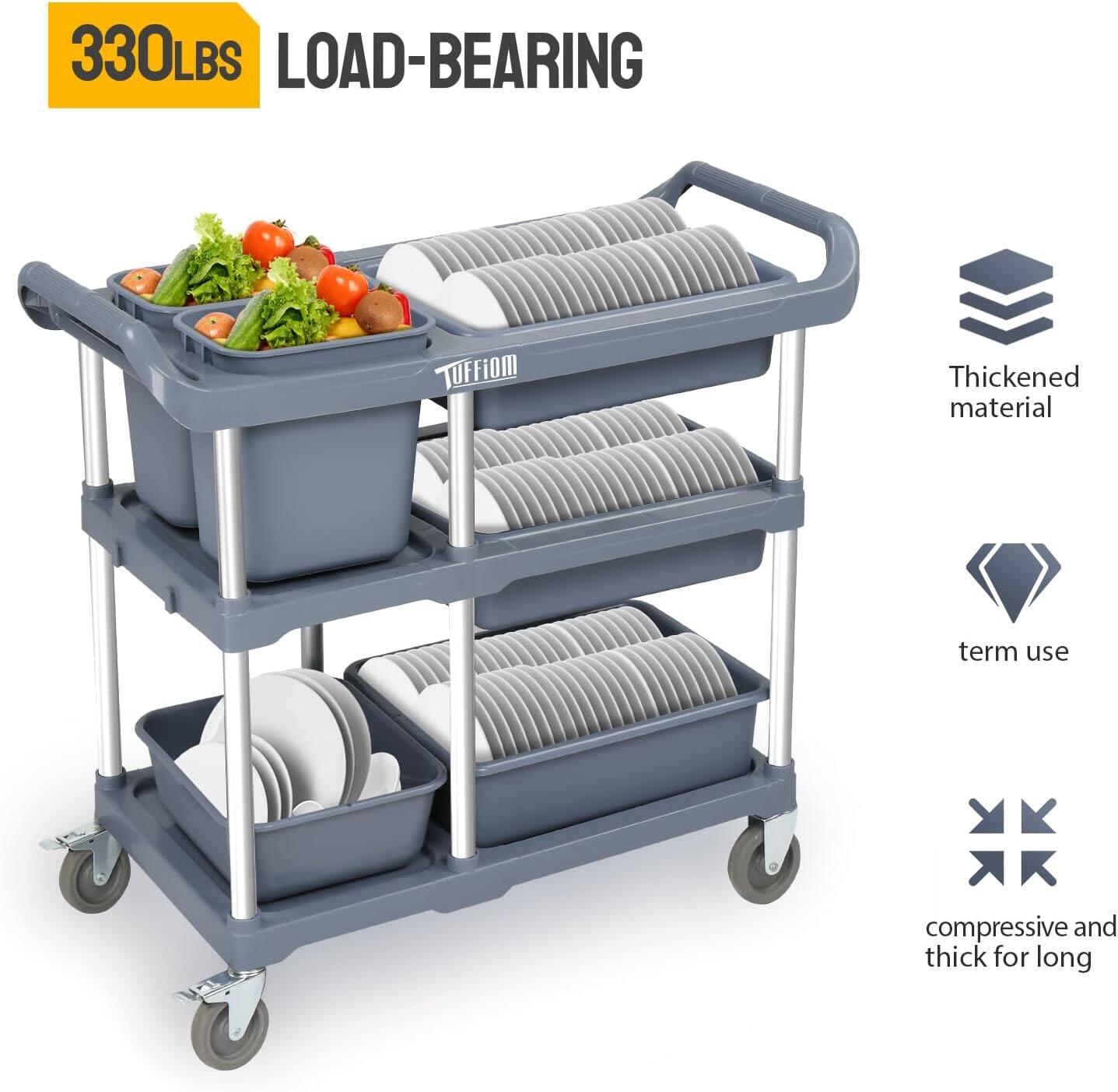 330LBS LOAD-BEARING

Thickened material

term use

compressive and thick for long