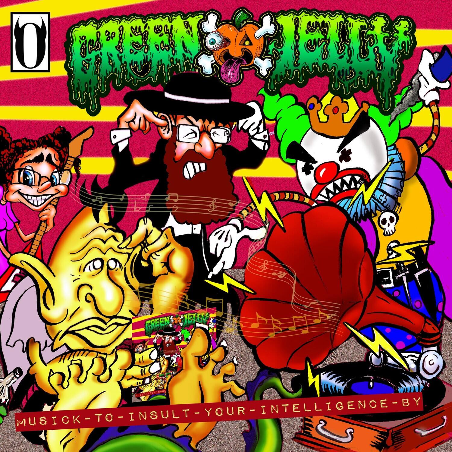 Green Jelly - Musick To Insult Your Intelligence By  - VINYL LP