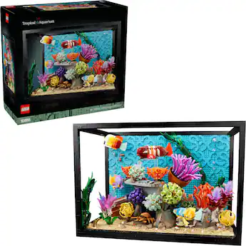 batman fish tank accessories Moto-Tank Vehicle Bane vs Batman Set 36817 Cove Toy House Arrange each feature for the perfect look and display your creation in the home or workplace for all to enjoy.This home decor aquarium comes with fun functions LEGO - Icons Tropical Aquarium