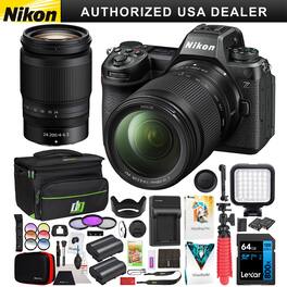 Nikon - Z6III Full Frame Mirrorless Camera + 24-200mm Lens + 2 Battery Accessory Bundle