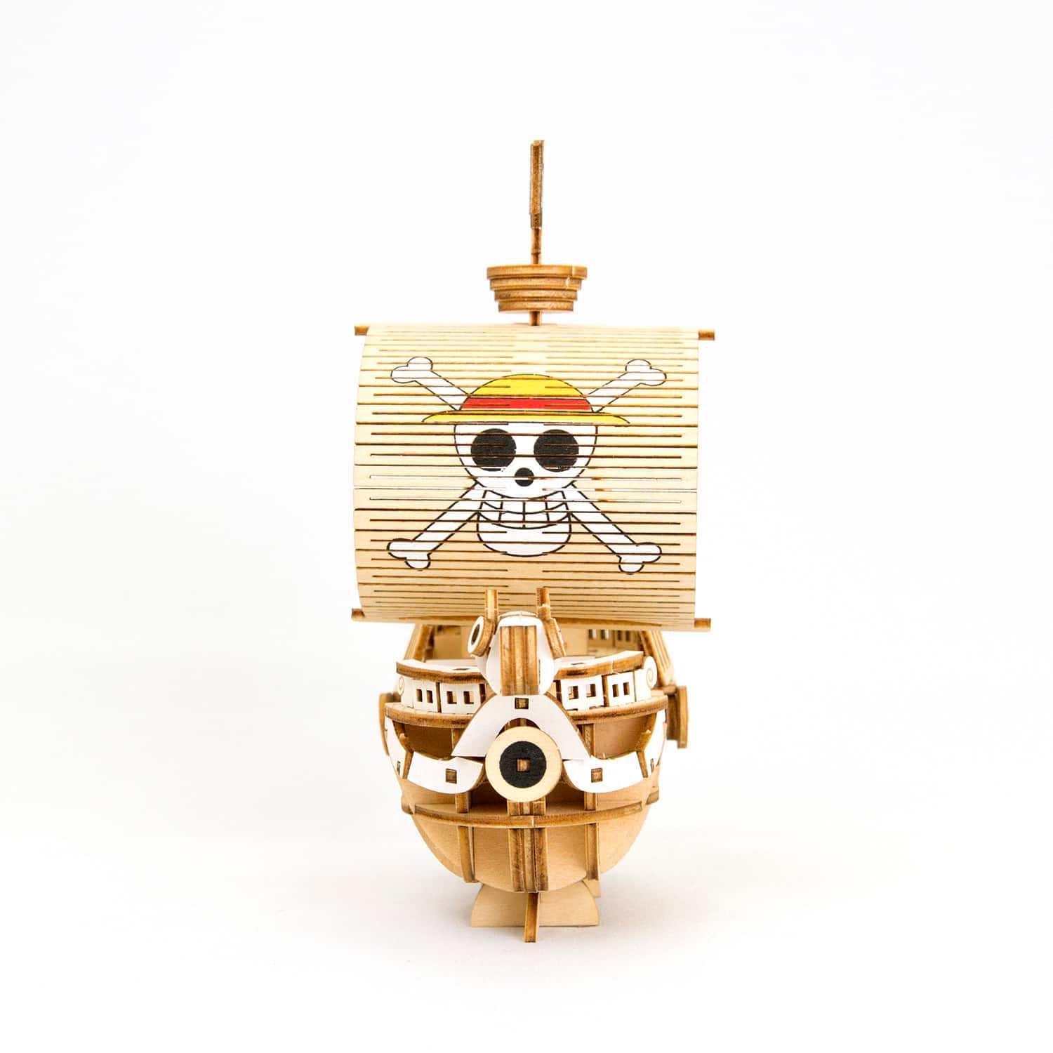 3D Puzzle 3D DIY Puzzle: One Piece Going Merry Ship wa gu mi 88pcs