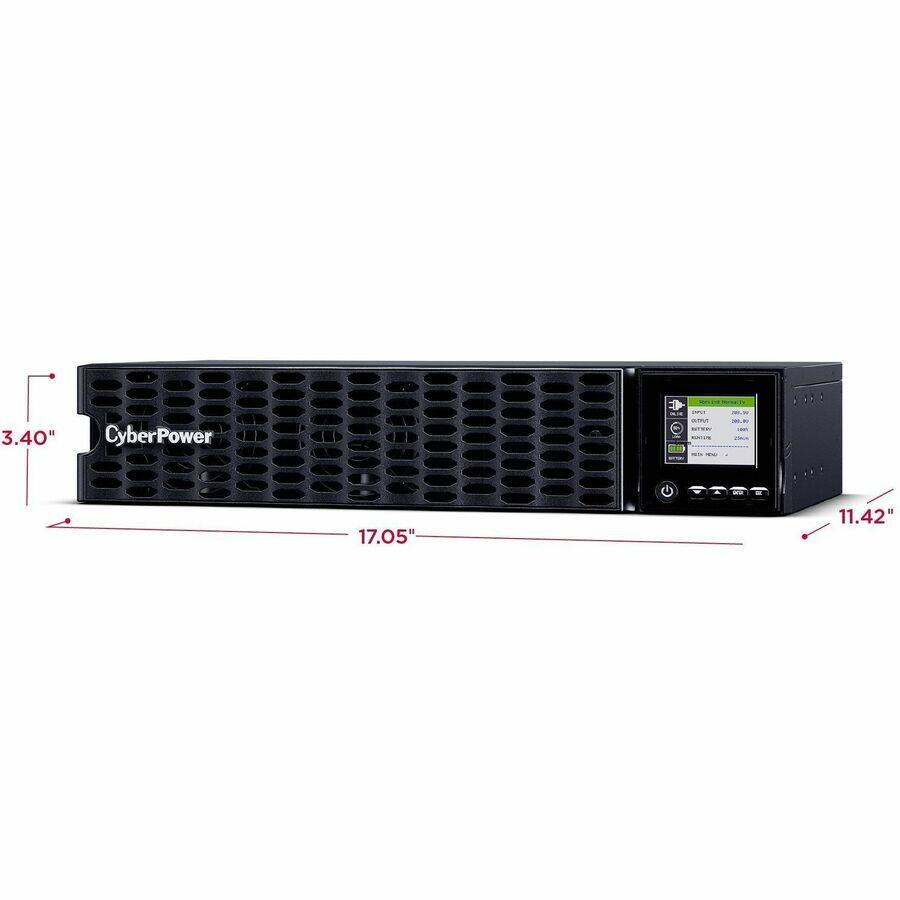 CyberPower  
KIK 201 NATURE BATTERY  
3.40"  
17.05"  
11.42"