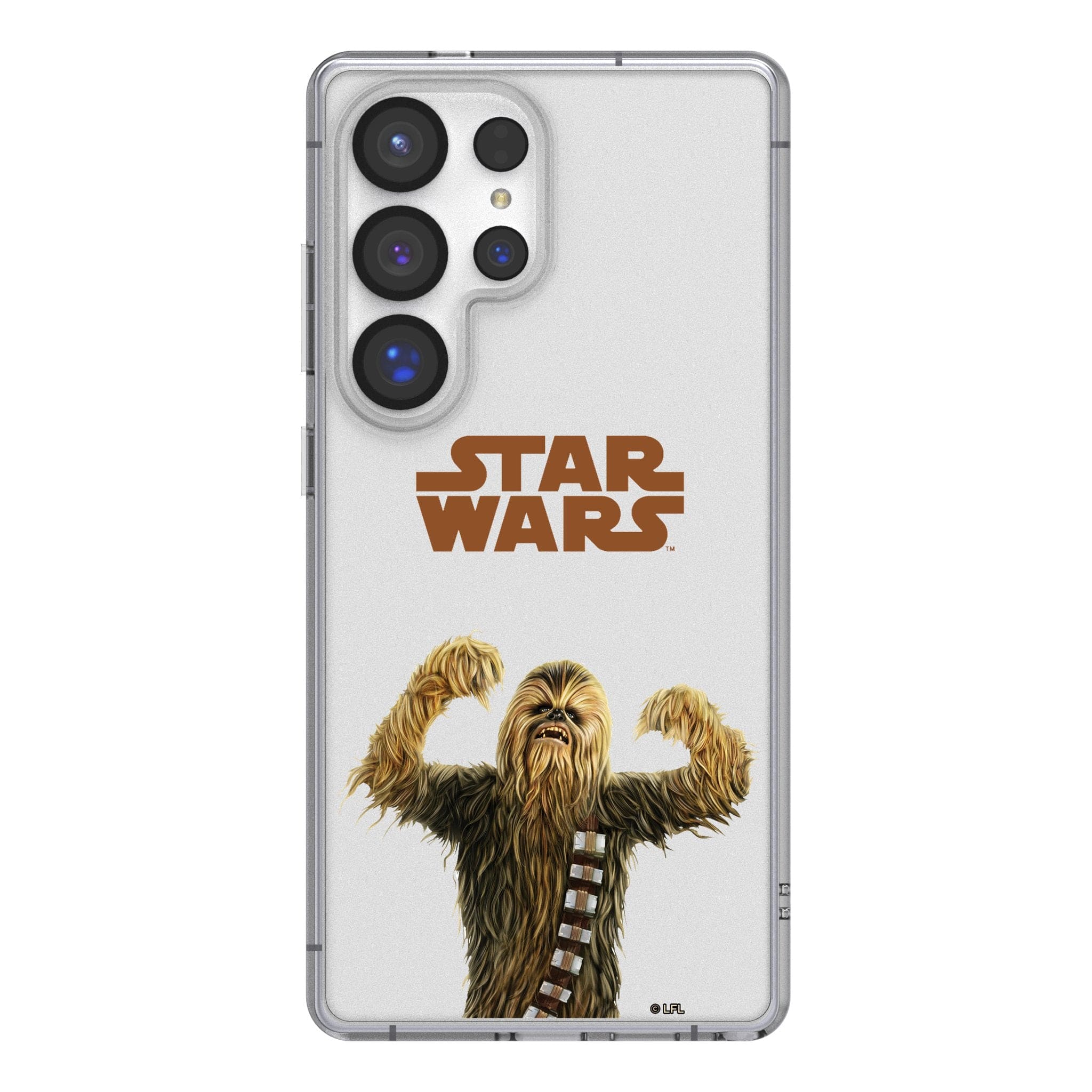 Photos - Case Block Keyscaper - Star Wars: A New Hope Color  Clear Phone  - Samsung Galaxy S23 Ultra - Chewbacca KCL23U 