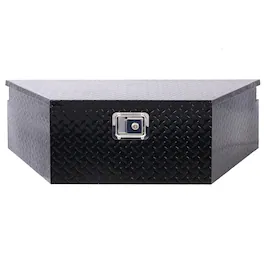 Boyel Living - Black 39x16.5x11.8-Inch Aluminum Heavy-Duty Truck Bed Underbody Tool Box