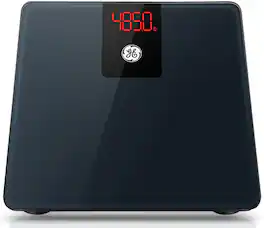Core Tech - 500 lb Capacity Digital Bathroom Scale with Bluetooth, LED Display, BMI Tracking and Tempered Glass Platform - Black