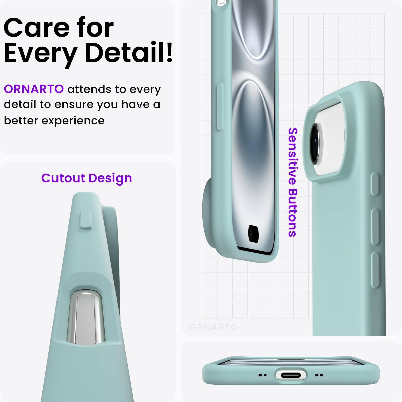 Care for Every Detail!

ORNARTO attends to every detail to ensure you have a better experience

Cutout Design

Sensitive Buttons