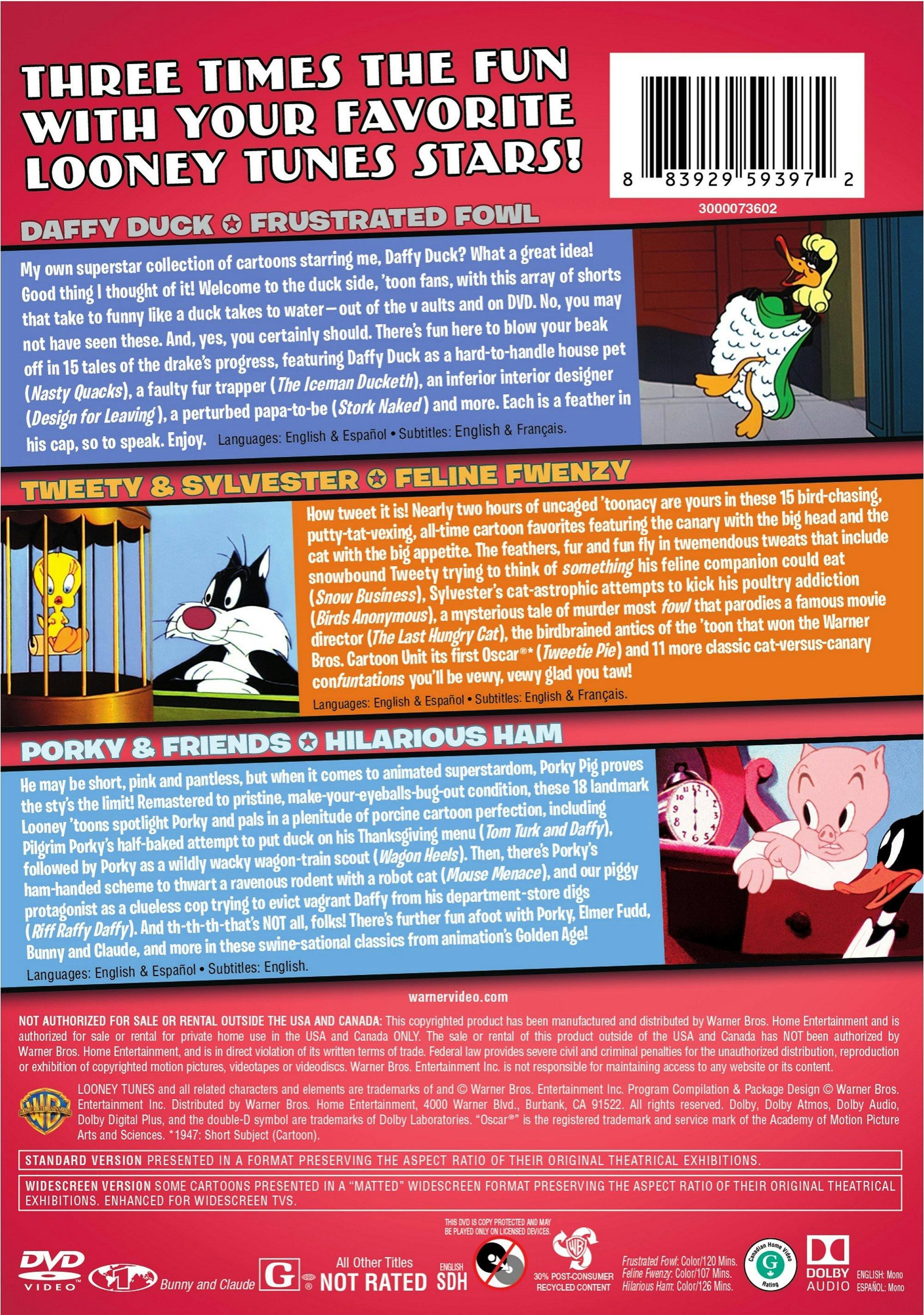 Angle. Looney Tunes: Super Stars - Vol. 2 (Box Set) [DVD].