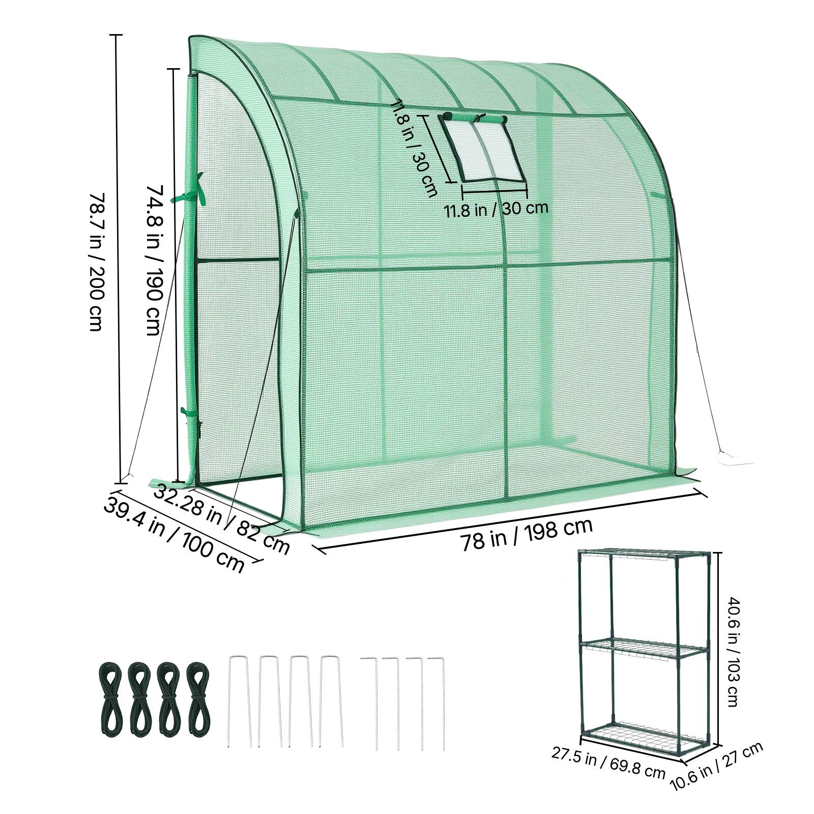 78.7 in / 78.7 in / 200 cm  
74.8 in / 74.8 in / 190 cm  
11.8 in / 30 cm  
39.4 in / 100 cm  
32.28 in / 82 cm  
78 in / 198 cm  
40.6 in / 103 cm  
27.5 in / 69.8 cm  
10.6 in / 27 cm