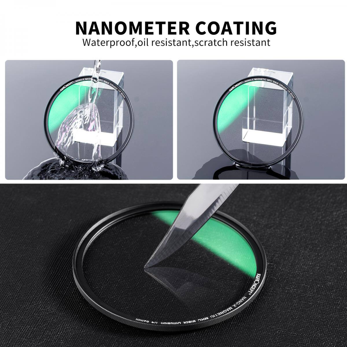 NANOMETER COATING  
Waterproof, oil resistant, scratch resistant  

KAPM SAIN WNORMAGNETC - WA AAENCEP - - KARONCEPT KARO NANO-XMAGNETIC NANO-X MC MAGNETIC NANO sr MIBCK