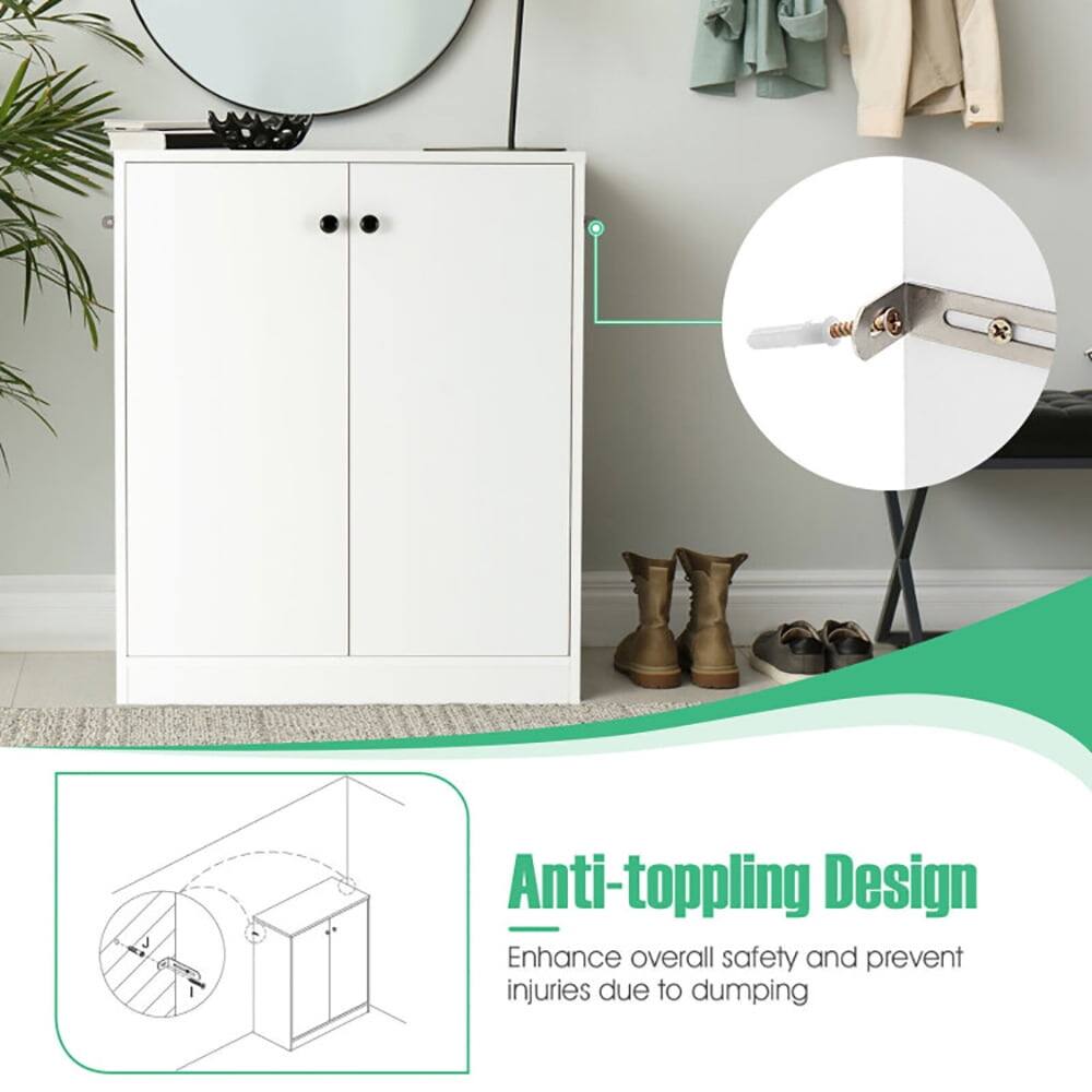 Anti-toppling Design  
Enhance overall safety and prevent injuries due to dumping