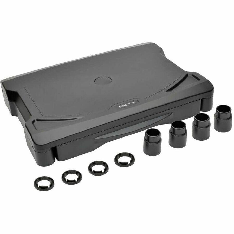 Alt View 3. Tripp Lite - Monitor Riser MR1612D1 - Black.