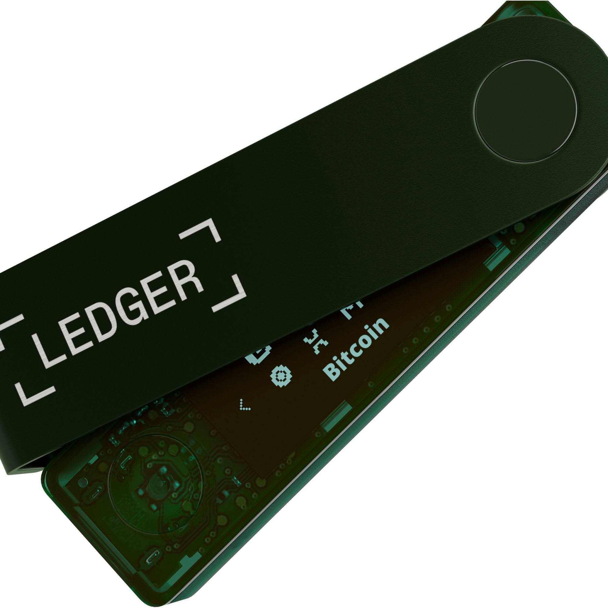 The text on the image reads "LEDGER."