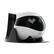 Back. Enabot - EBO Air 2 Whole-Home Mobile Robot 2K Ultra HD Camera, Remote Monitoring and Control - Dove White.