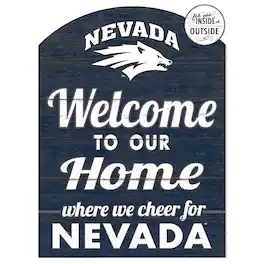 Jardine - Nevada Wolf Pack 16'' x 22'' Marquee Sign - Navy
