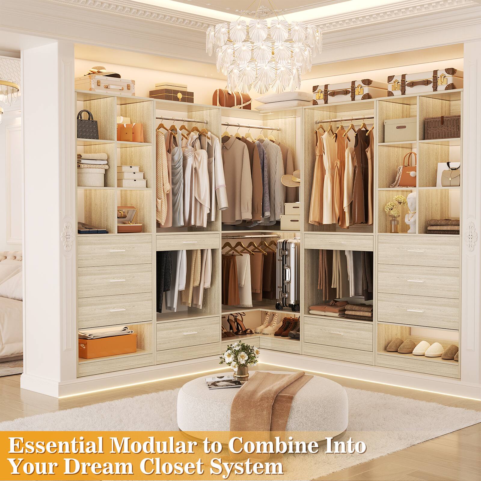 Essential Modular to Combine Into Your Dream Closet System