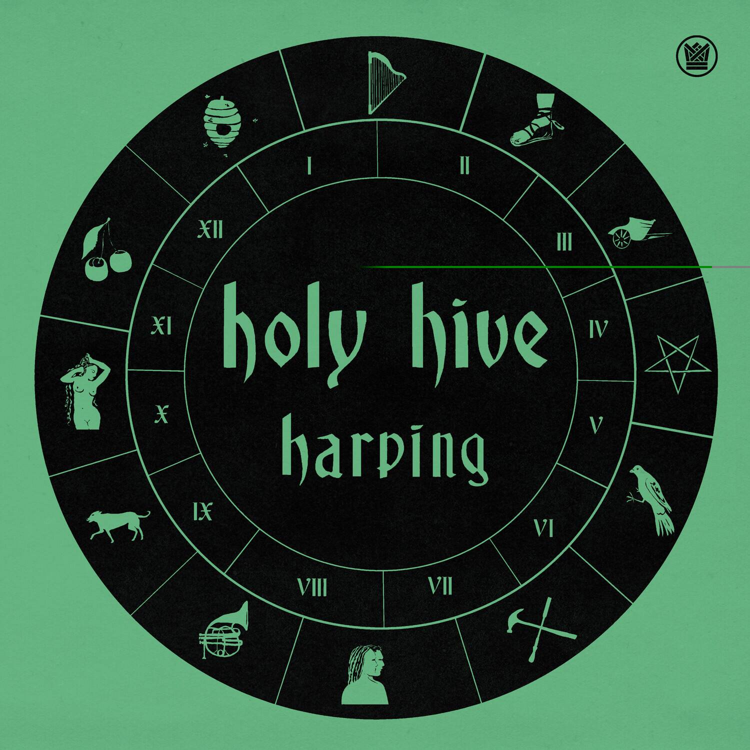 Holy Hive - Harping - TURQUOISE  - VINYL LP