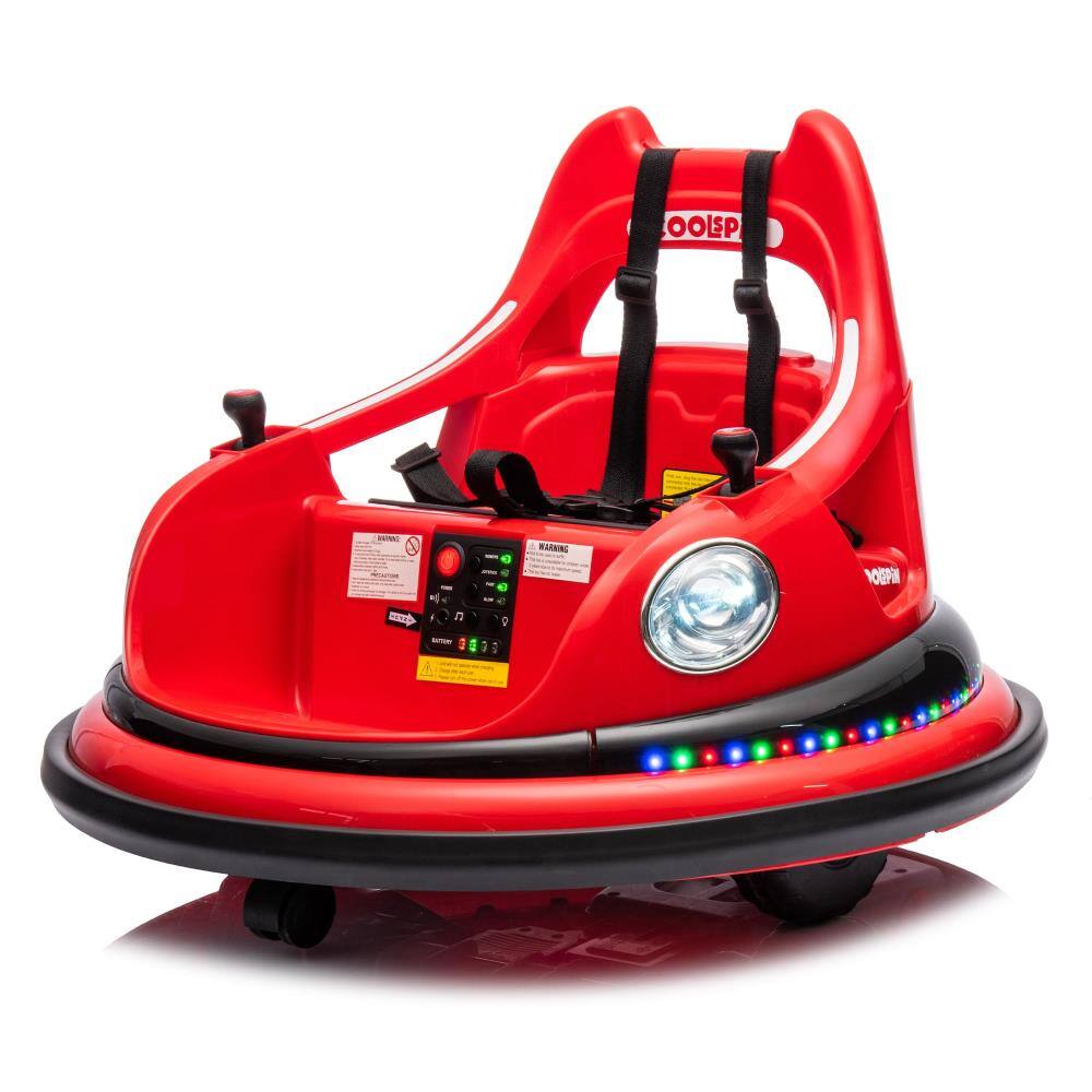 BreeBe 12V Kids Electric ride on Bumper Car w/ Remote Control ...