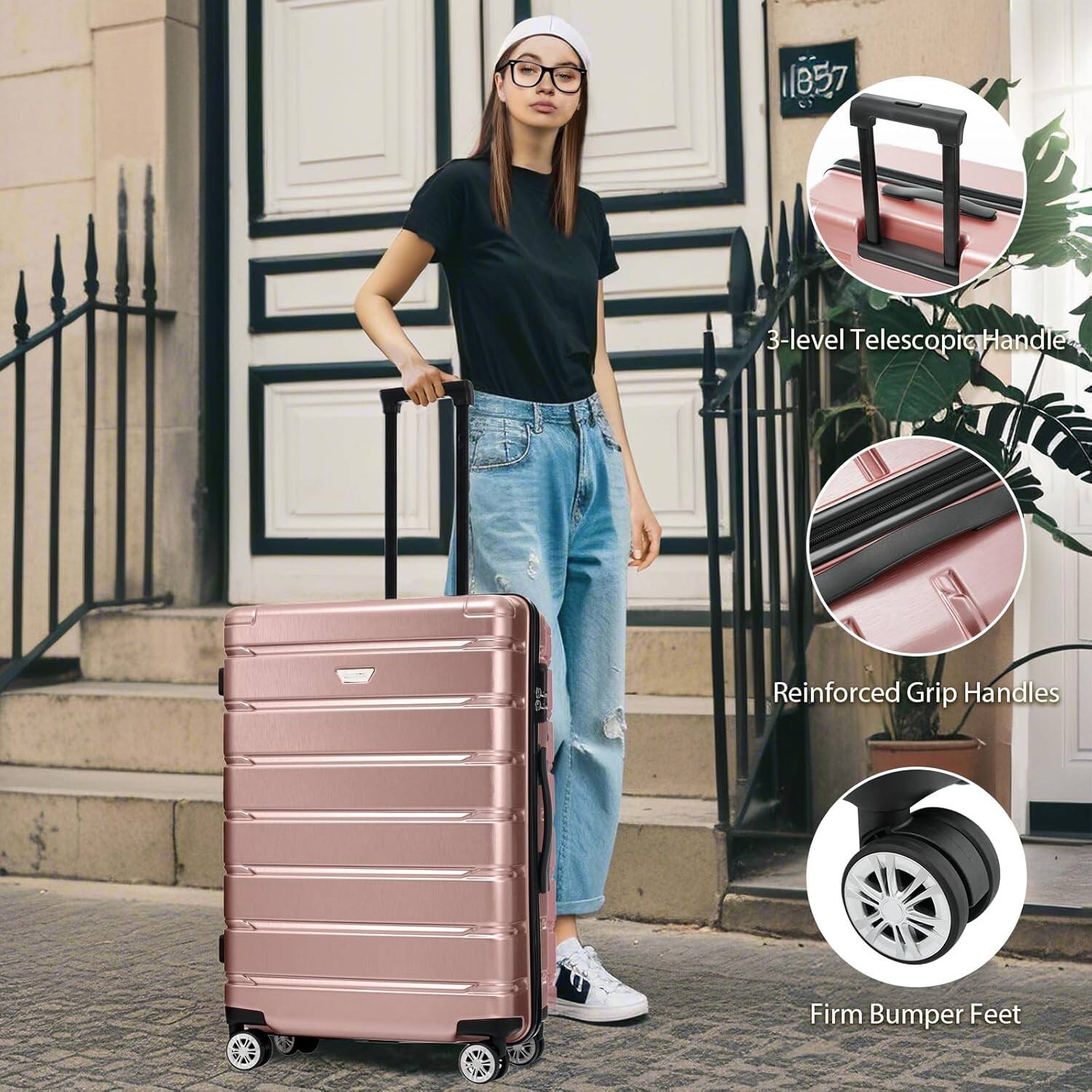 1857

3-level Telescopic Handle

Reinforced Grip Handles

Firm Bumper Feet