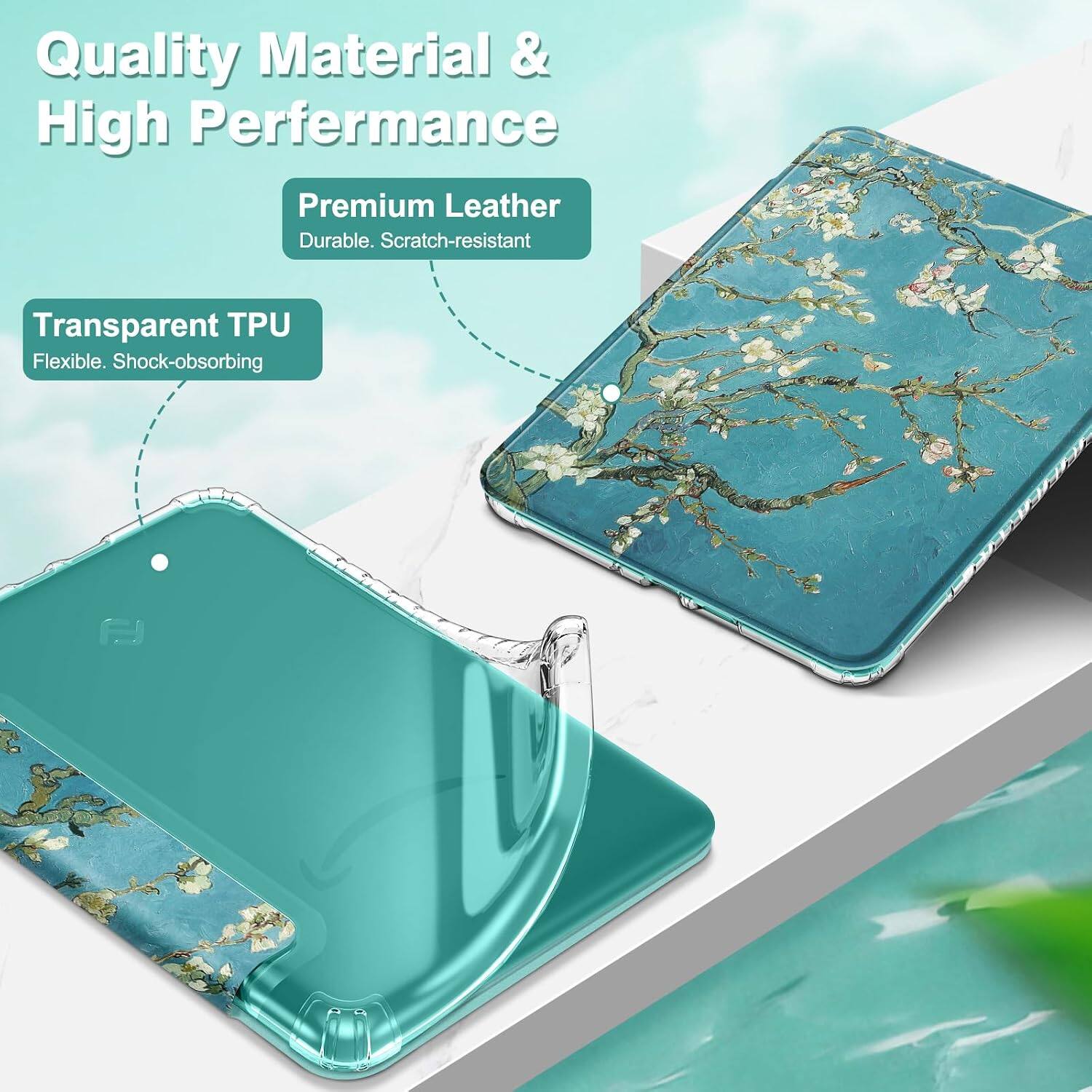 Quality Material & High Performance

Premium Leather
Durable. Scratch-resistant

Transparent TPU
Flexible. Shock-absorbing