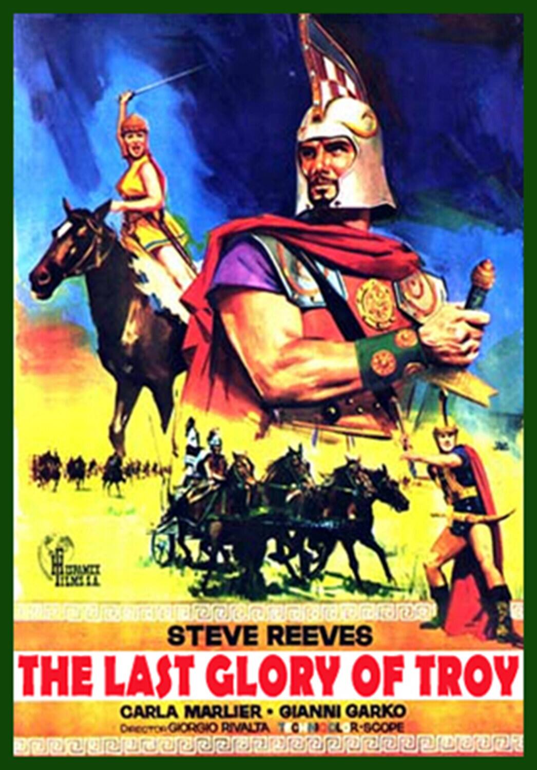 Front. The Last Glory Of Troy   - DVD.