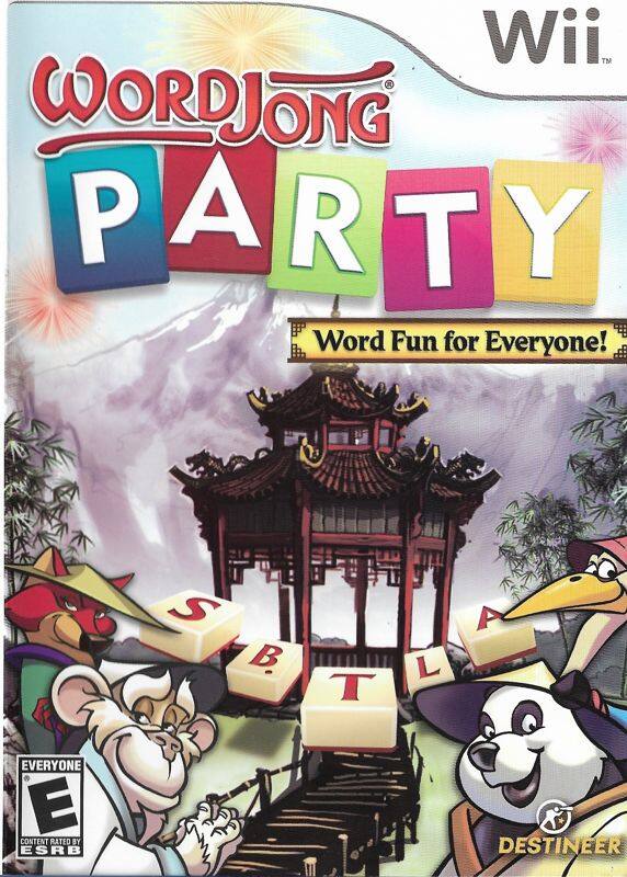 Wii™  
WORDJONG PARTY  
Word Fun for Everyone!  

EVERYONE  
E  
CONTENT RATED BY ESRB  

DESTINEER