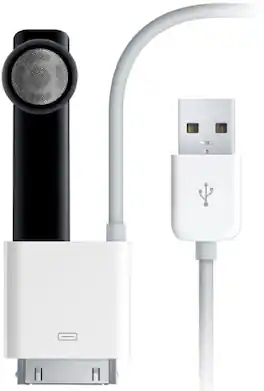 Apple - Travel Cable for iPhone and Bluetooth Headset